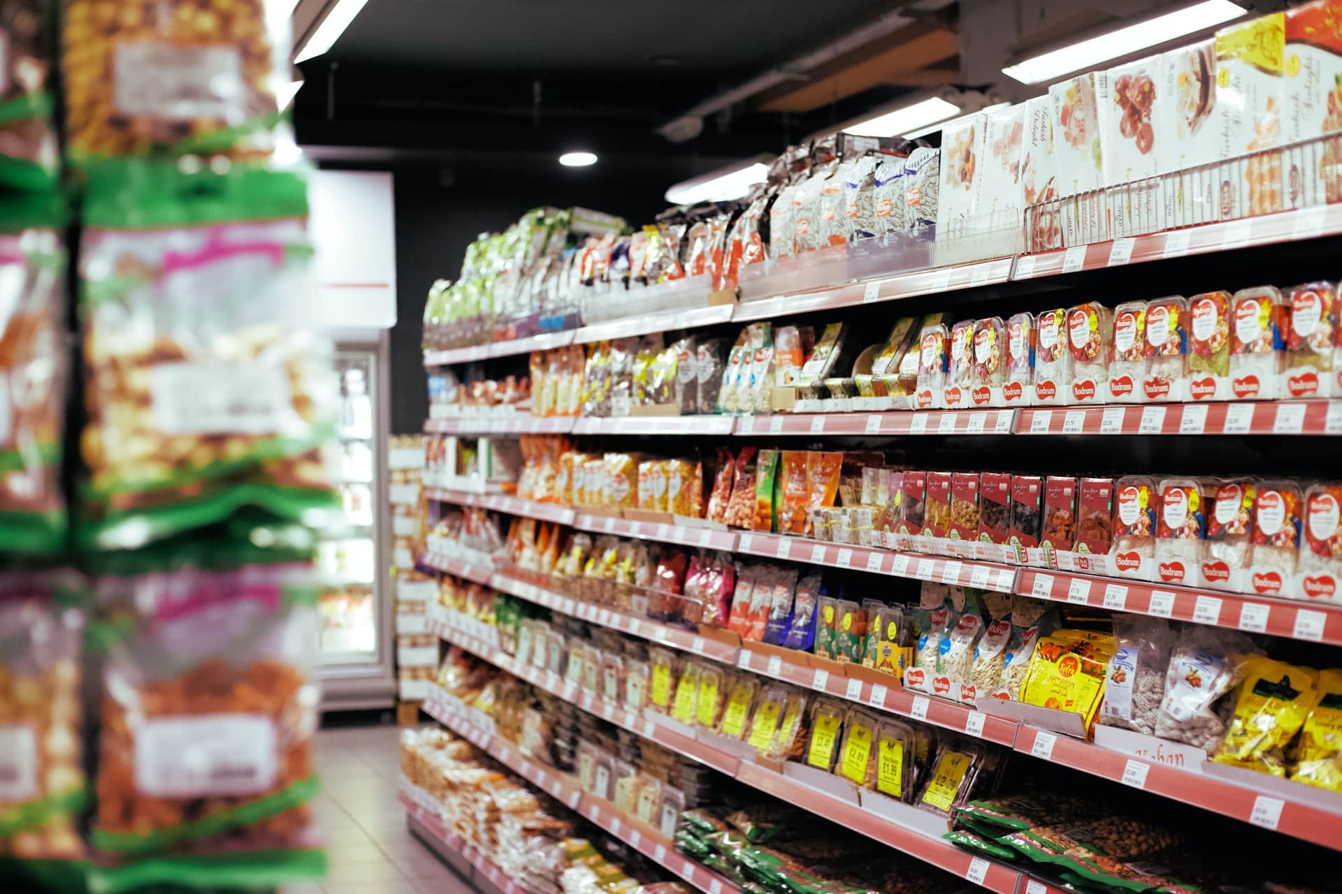 supermarché fruits et légumes